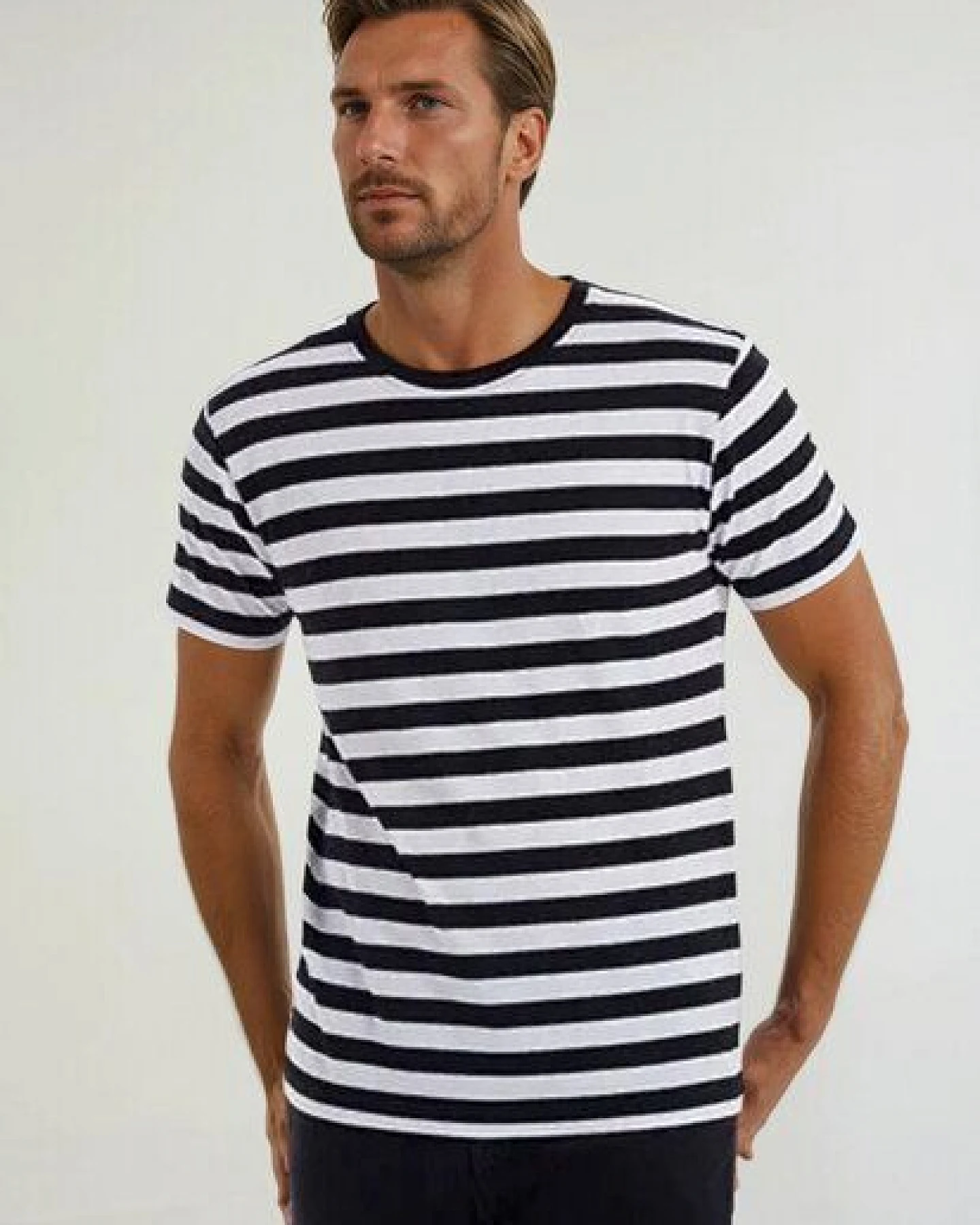 TORLAND Herren Marineshirt mit Streifen MARINO – Ansicht 2