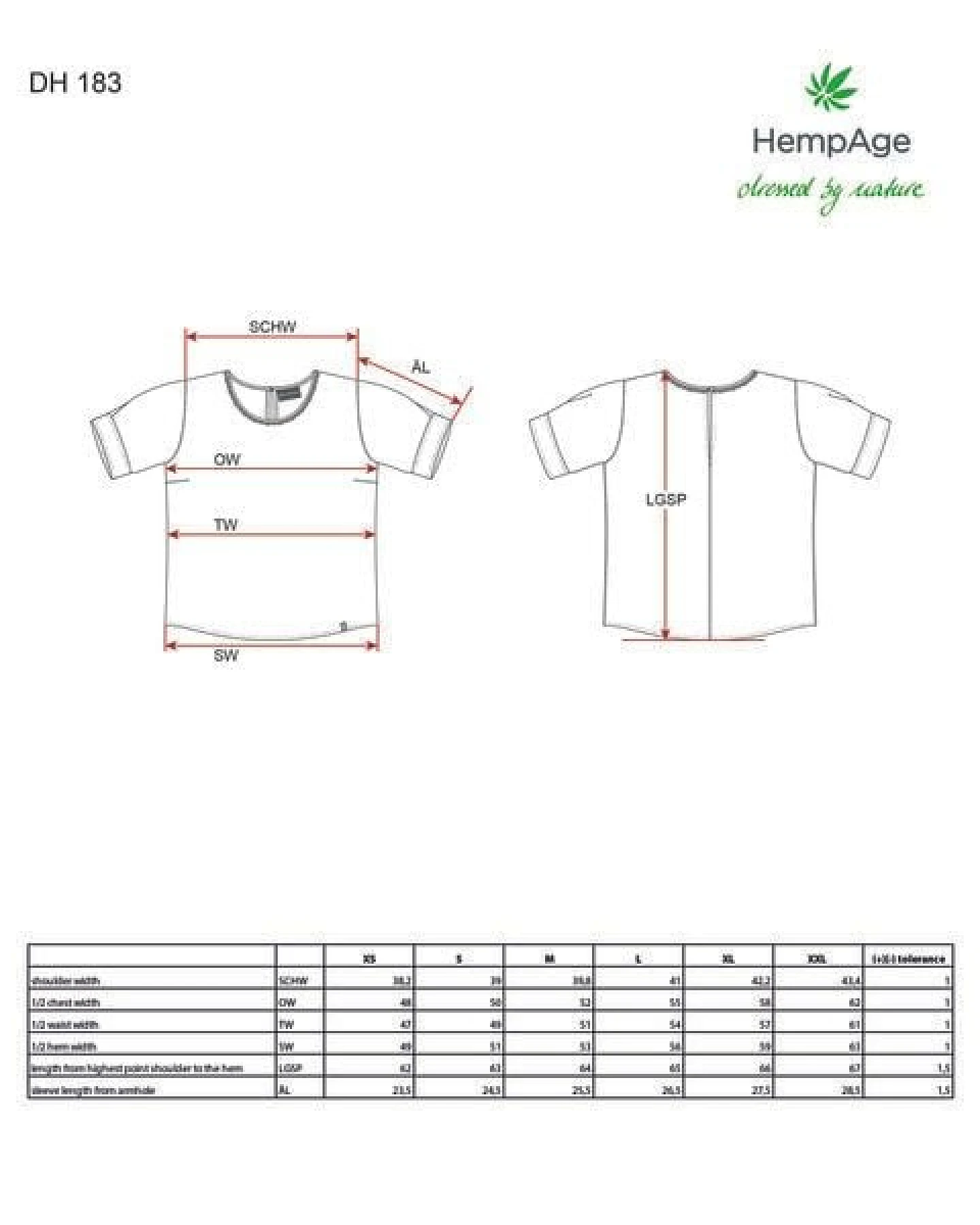 HempAge Feminine Halbarmbluse Hanf/Biobaumwolle – Ansicht 3