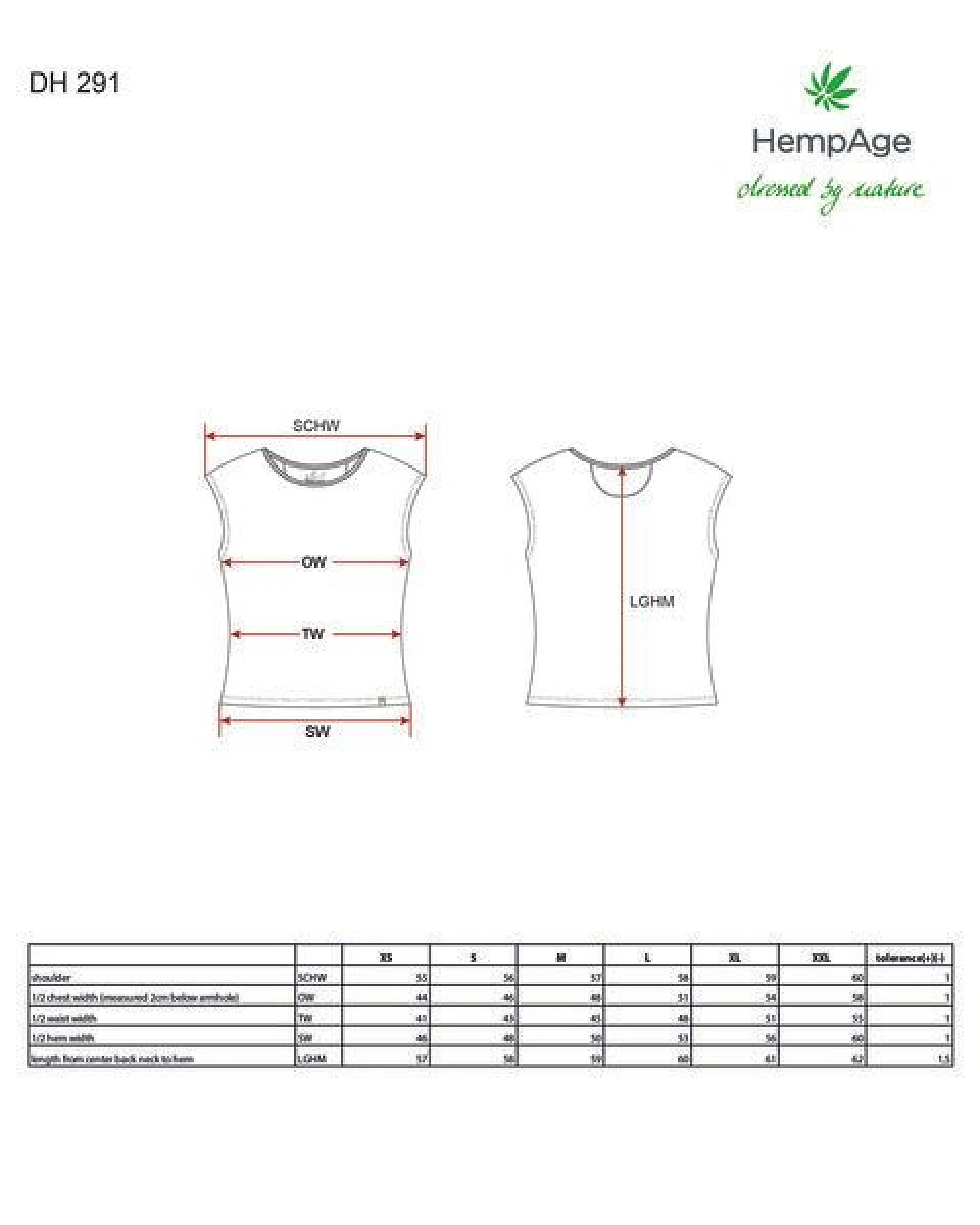 HempAge Damen Streifenshirt Hanf/Biobaumwolle – Ansicht 2