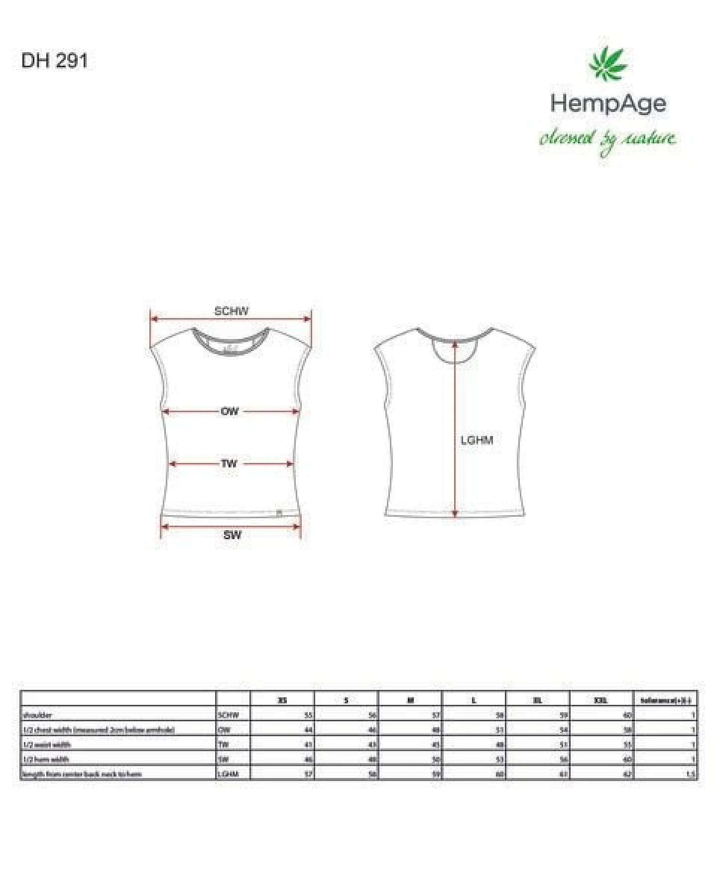 HempAge Damen Streifenshirt Hanf/Biobaumwolle – Ansicht 3