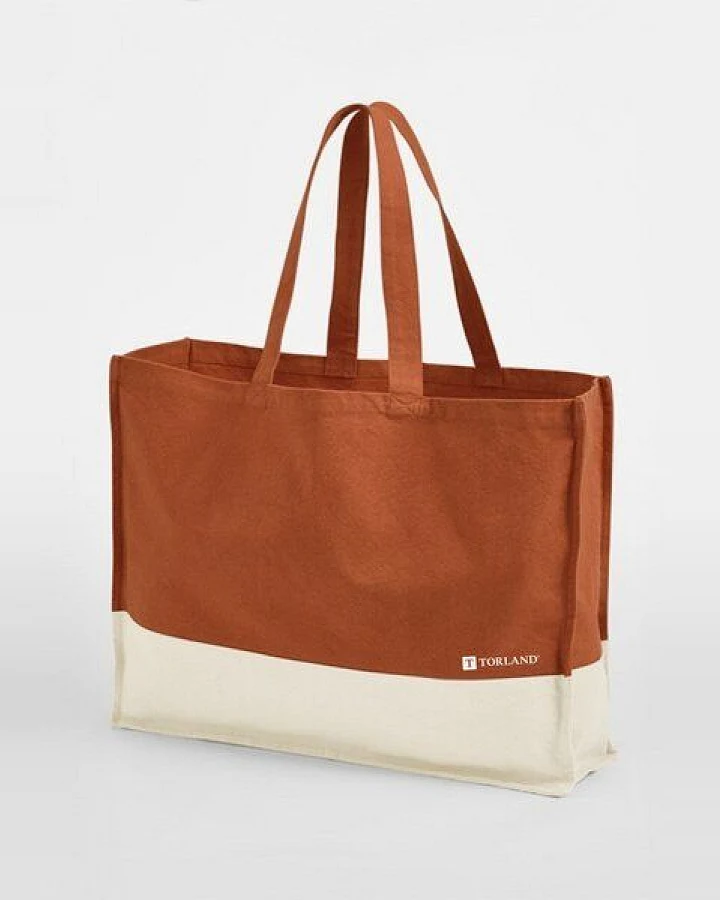 TORLAND Bio-Baumwoll Strandtasche SHOPA