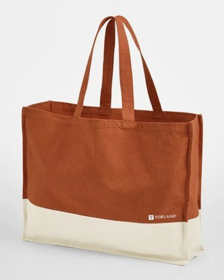 TORLAND Bio-Baumwoll Strandtasche SHOPA