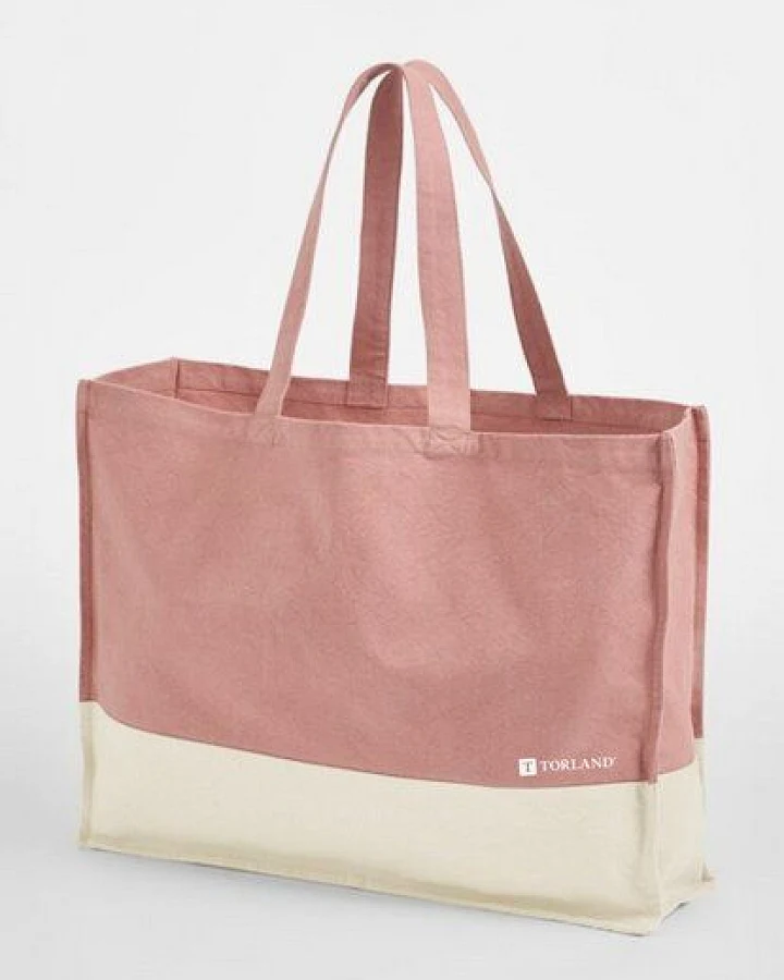 TORLAND Bio-Baumwoll Strandtasche SHOPA
