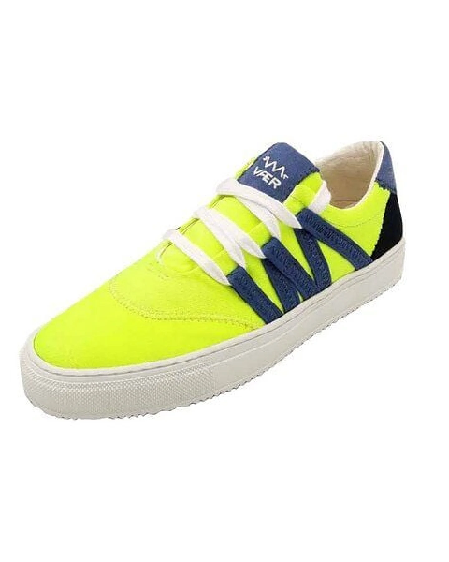 VAER LIMITIERT / Nachhaltiger Sneaker: Recycled / Upcycled / Zirkulär / Vegan - Yellow Phoenix – Ansicht 4