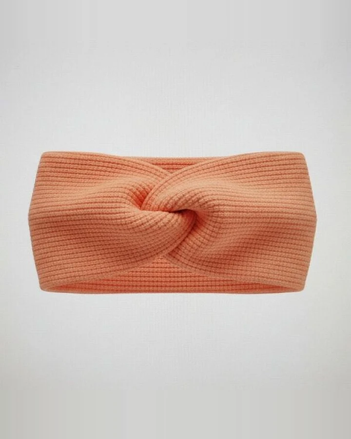 körber mode Stirnband Twist braun strukturiert Bio Baumwolle handmade