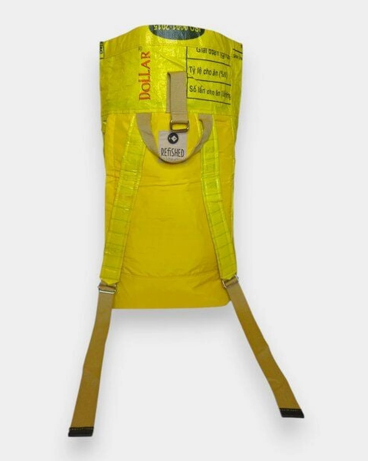 REFISHED fair fashion Rucksack 'BACKPACK' - upcycelte Fischfuttersäcke – Ansicht 4