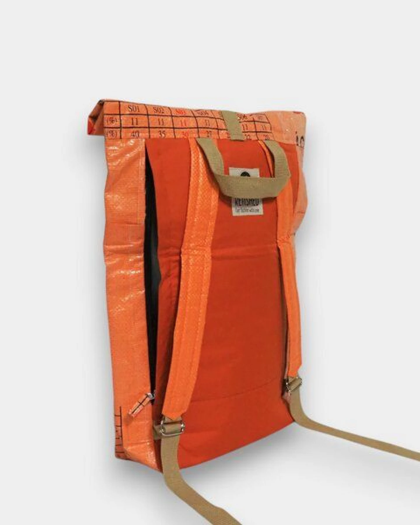 REFISHED fair fashion Rucksack 'BACKPACK' - upcycelte Fischfuttersäcke – Ansicht 3