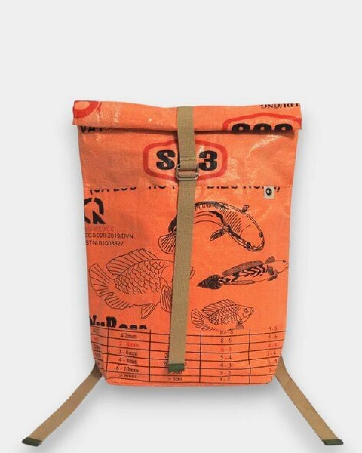 REFISHED fair fashion Rucksack 'BACKPACK' - upcycelte Fischfuttersäcke – Ansicht 4