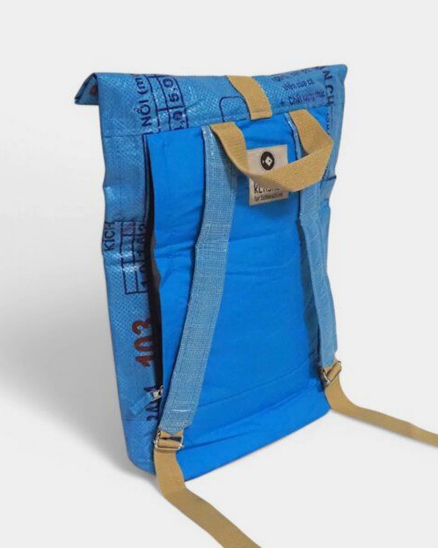 REFISHED fair fashion Rucksack 'BACKPACK' - upcycelte Fischfuttersäcke – Ansicht 4