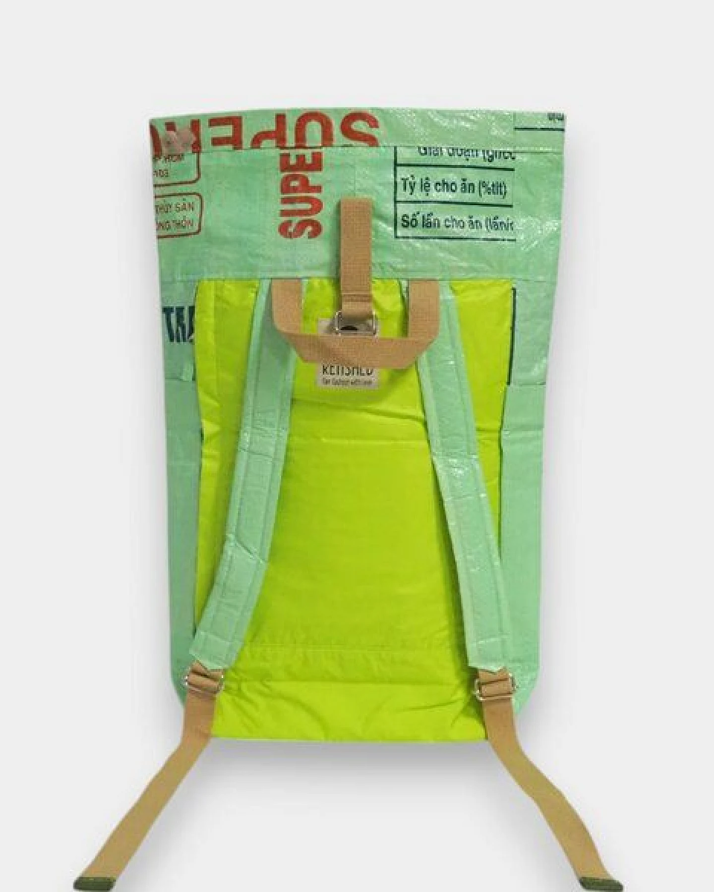 REFISHED fair fashion Rucksack 'BACKPACK' - upcycelte Fischfuttersäcke – Ansicht 4