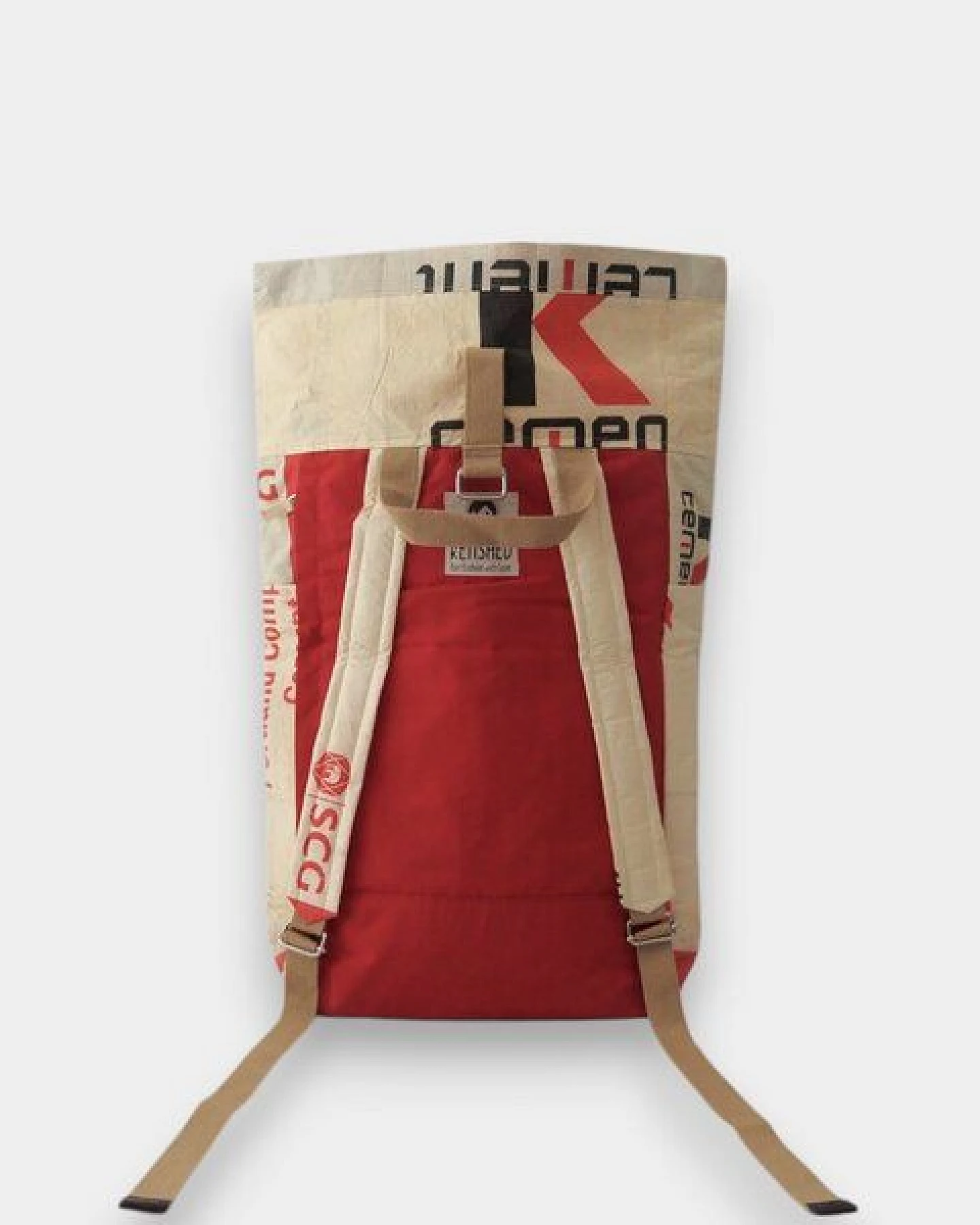 REFISHED fair fashion Rucksack 'BACKPACK' - upcycelte Zementsäcke – Ansicht 3