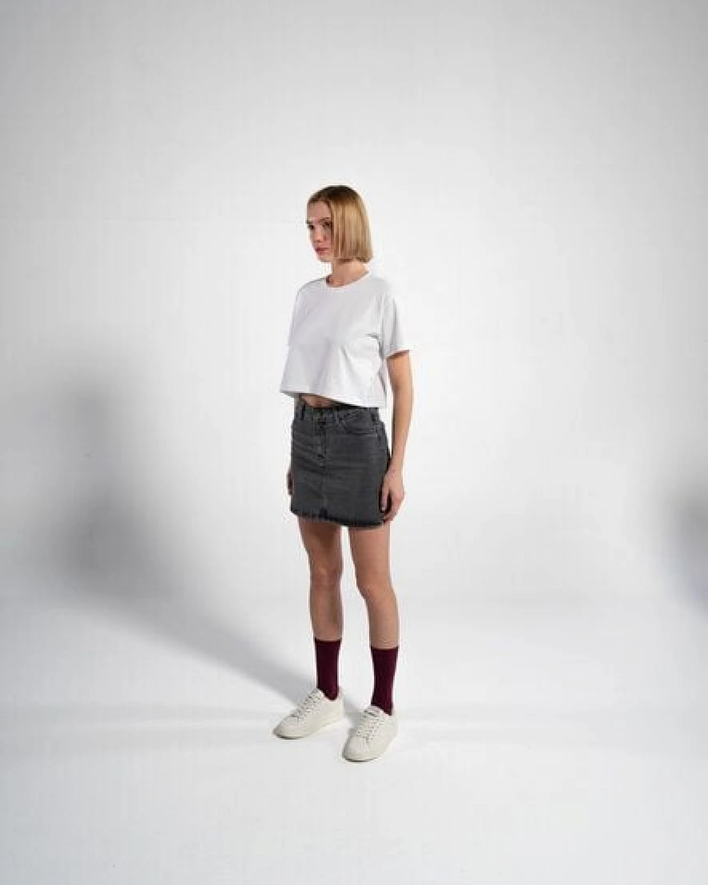 GORG Damen Cropped-T-Shirt aus Bio-Baumwolle – Ansicht 4