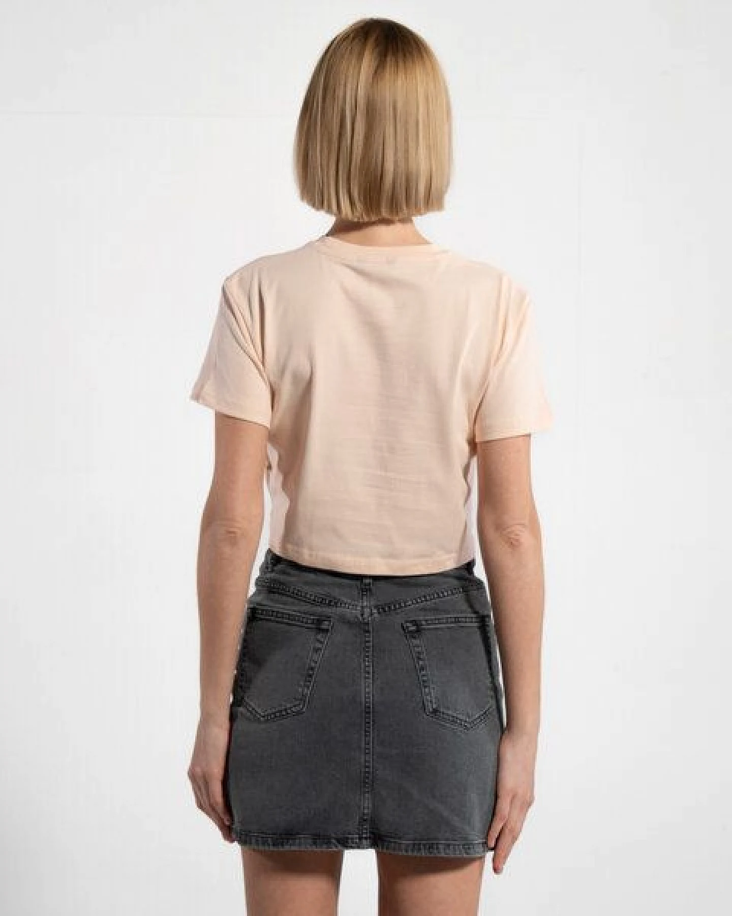 GORG Damen Cropped-T-Shirt aus Bio-Baumwolle – Ansicht 3