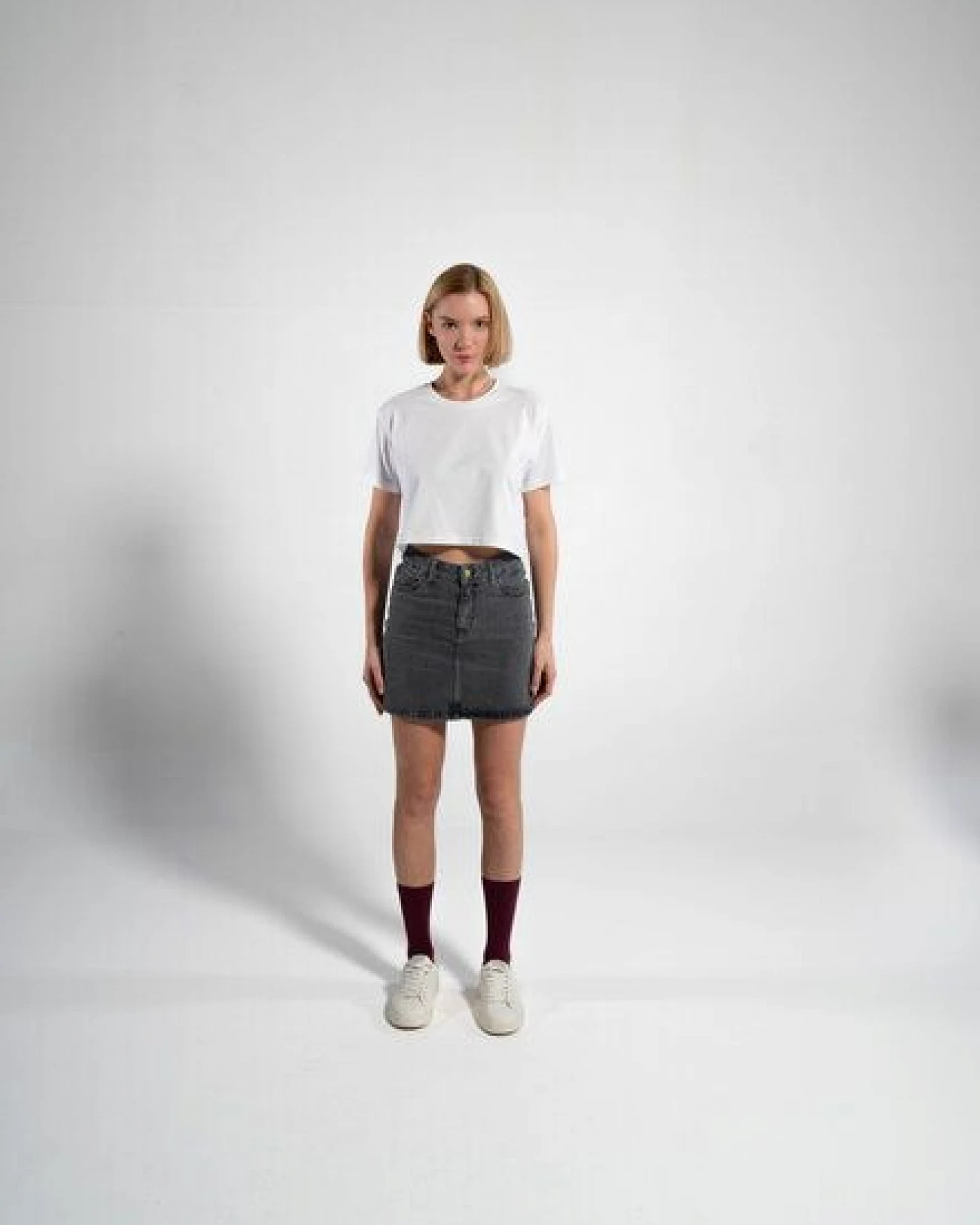 GORG Damen Cropped-T-Shirt aus Bio-Baumwolle – Ansicht 3