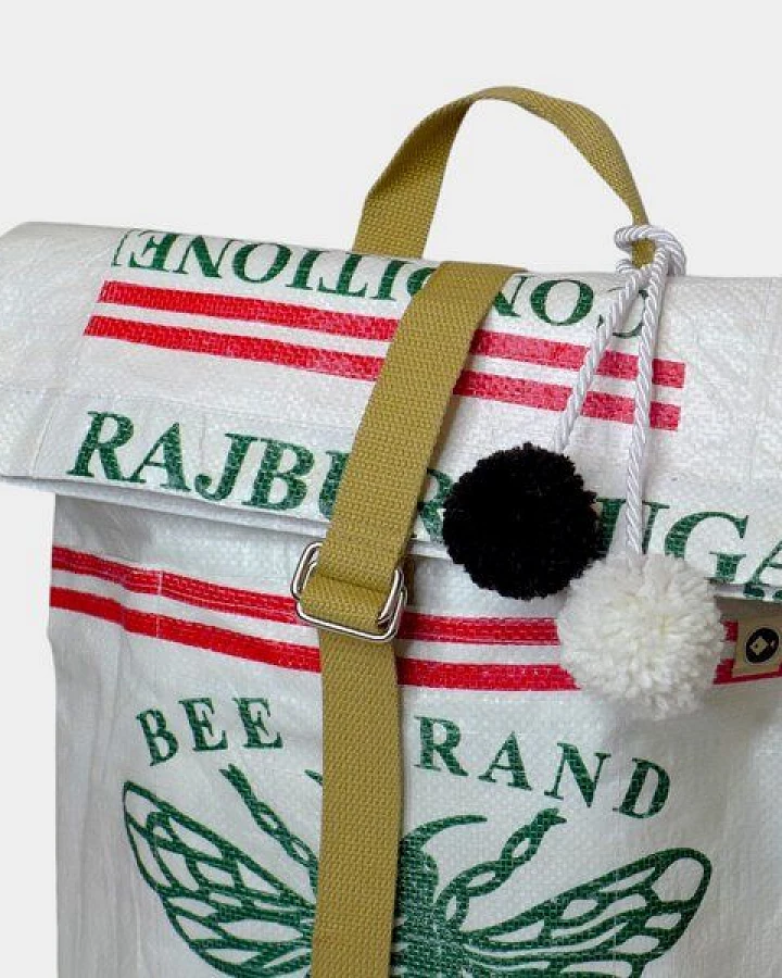 REFISHED fair fashion Rucksack 'BACKPACK' - upcycelte Zuckersäcke