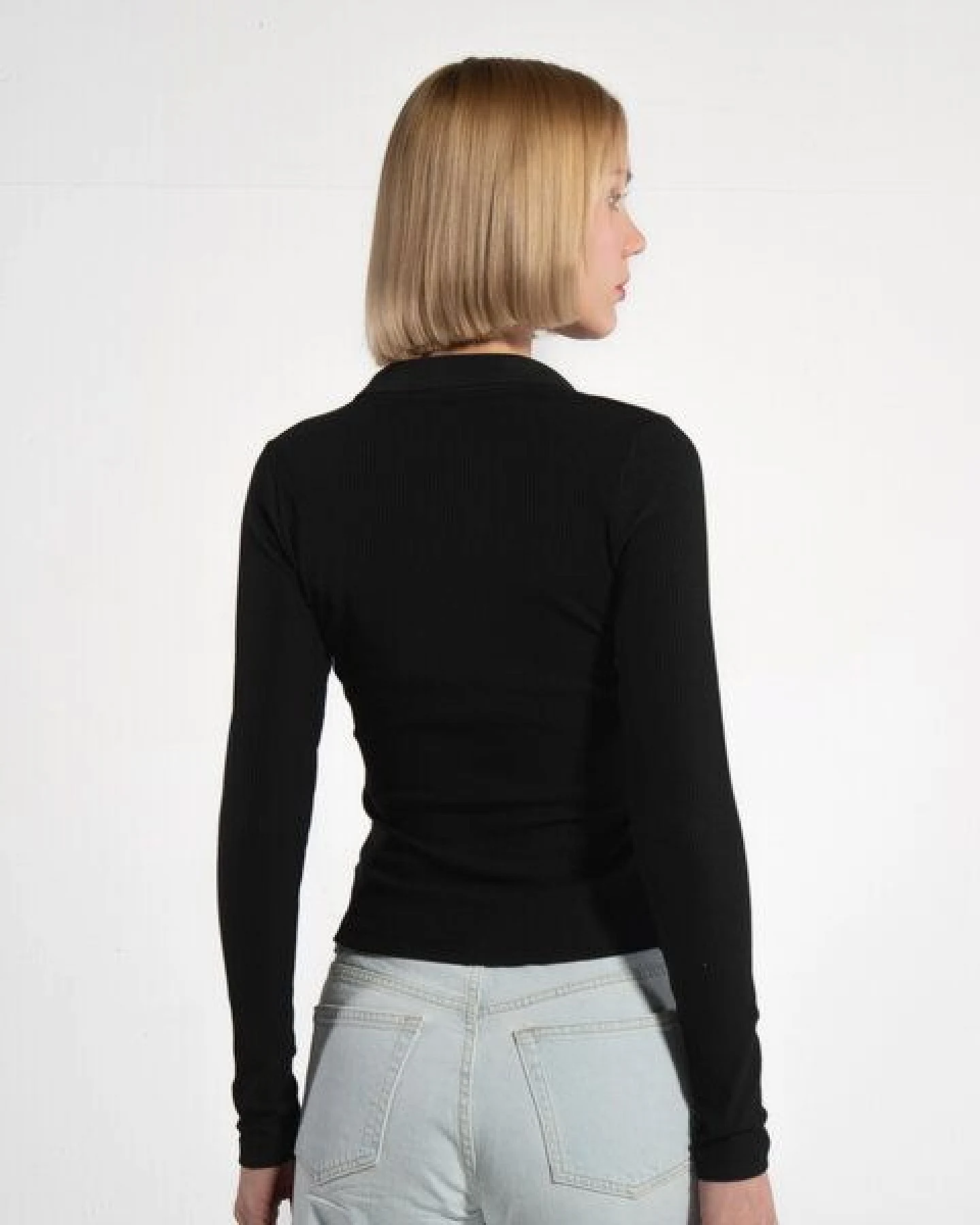 GORG Damen Langarm Bluse aus Bio-Baumwolle & TENCEL Modal – Ansicht 3