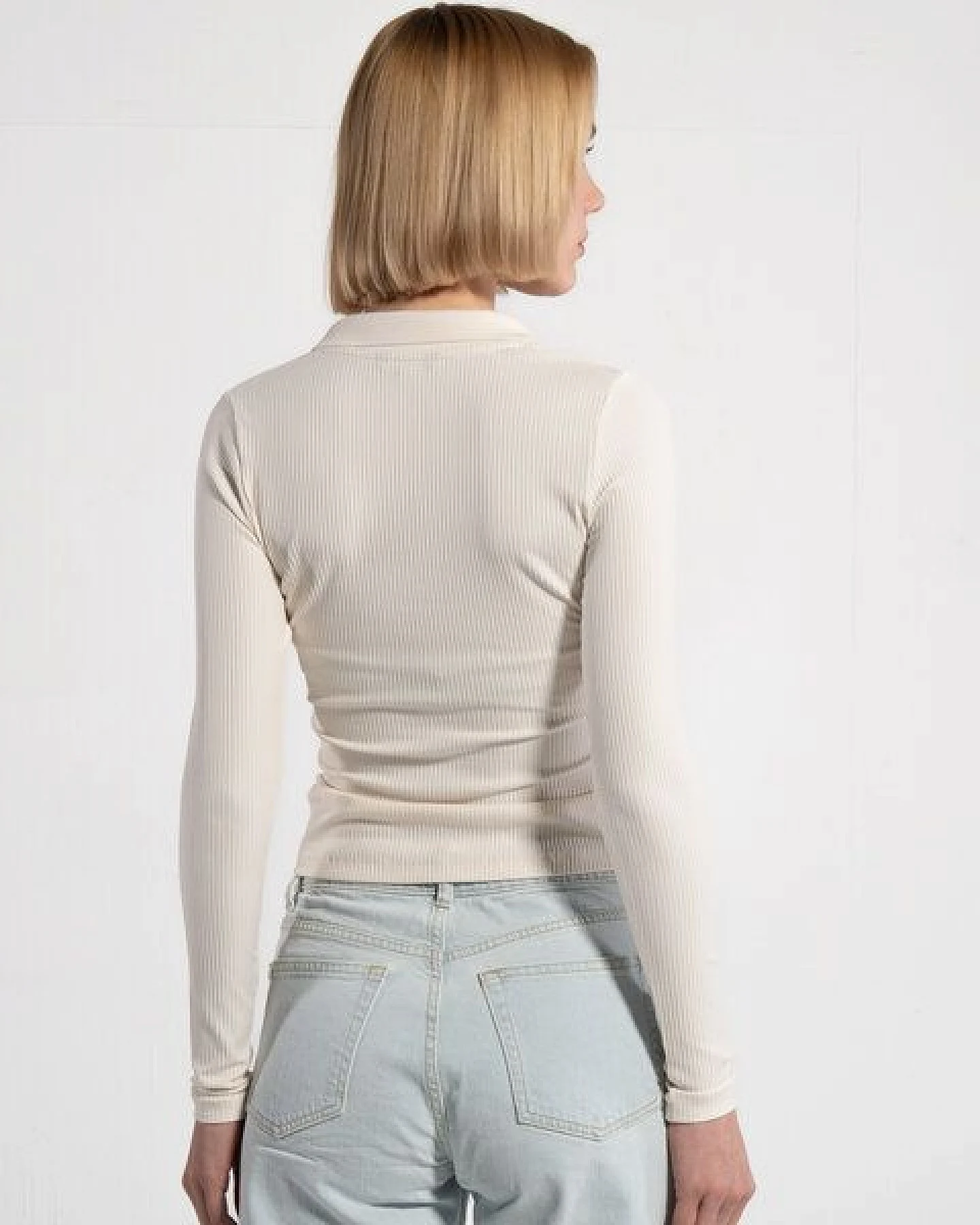 GORG Damen Langarm Bluse aus Bio-Baumwolle & TENCEL Modal – Ansicht 3