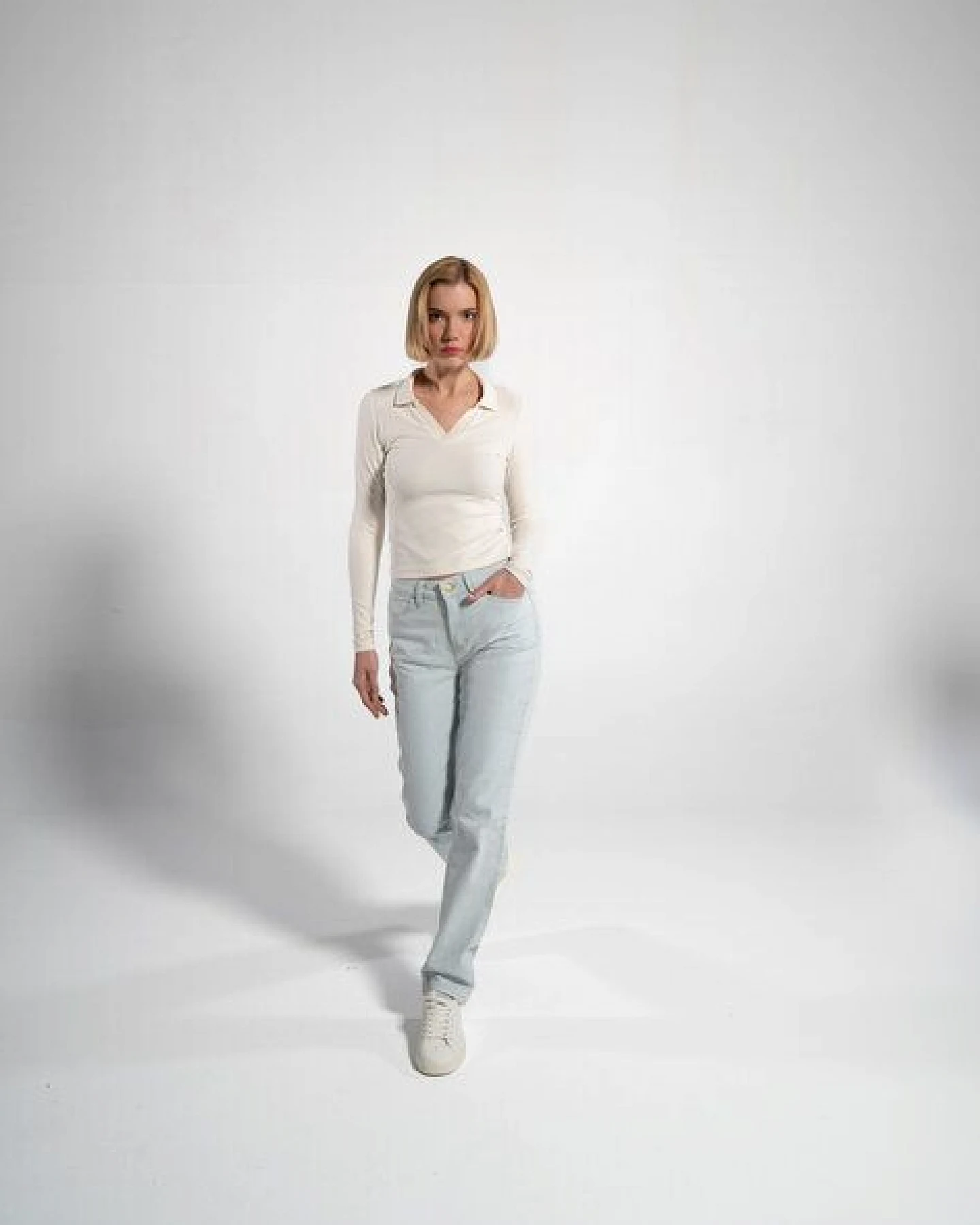 GORG Damen Langarm Bluse aus Bio-Baumwolle & TENCEL Modal – Ansicht 3