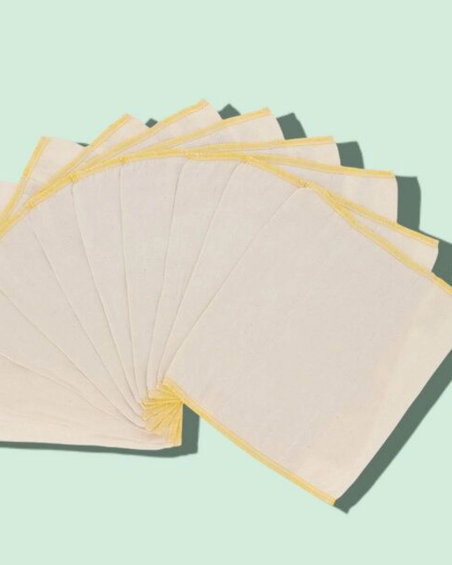 Hypf Prefolds 100% Baumwolle - 10er Set – Ansicht 2