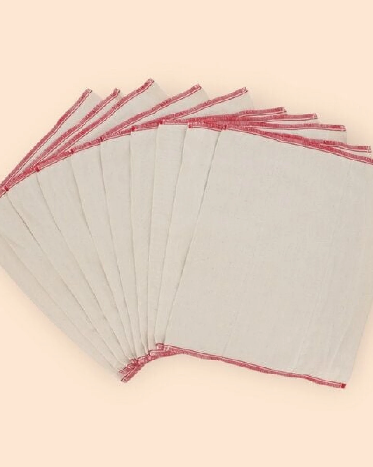 Hypf Prefolds 100% Baumwolle - 10er Set – Ansicht 4