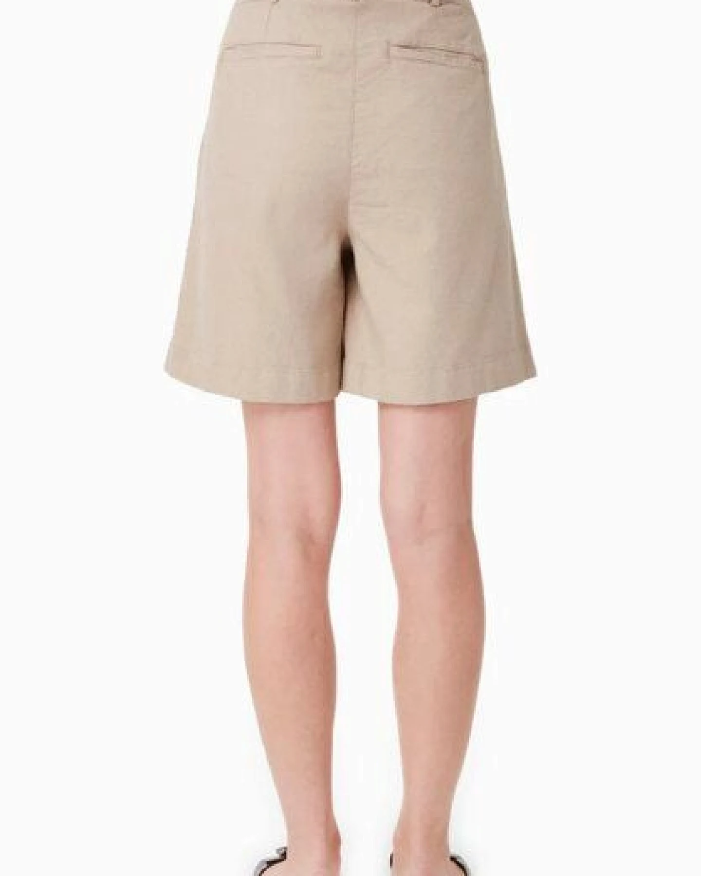 ORGANICATION Shorts aus LENZING ECOVERO und Leinen – Ansicht 4