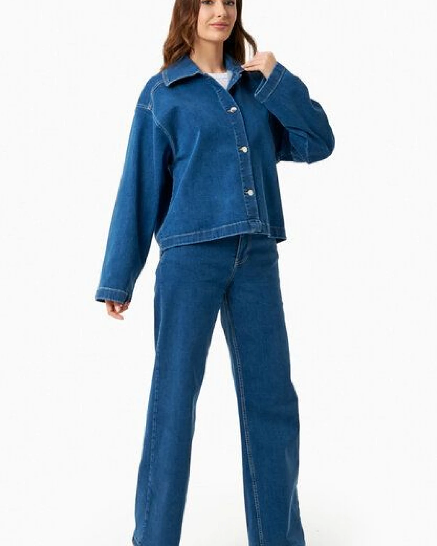 ORGANICATION Jeans mit Geradem Schnitt aus Bio-Baumwolle – Ansicht 2