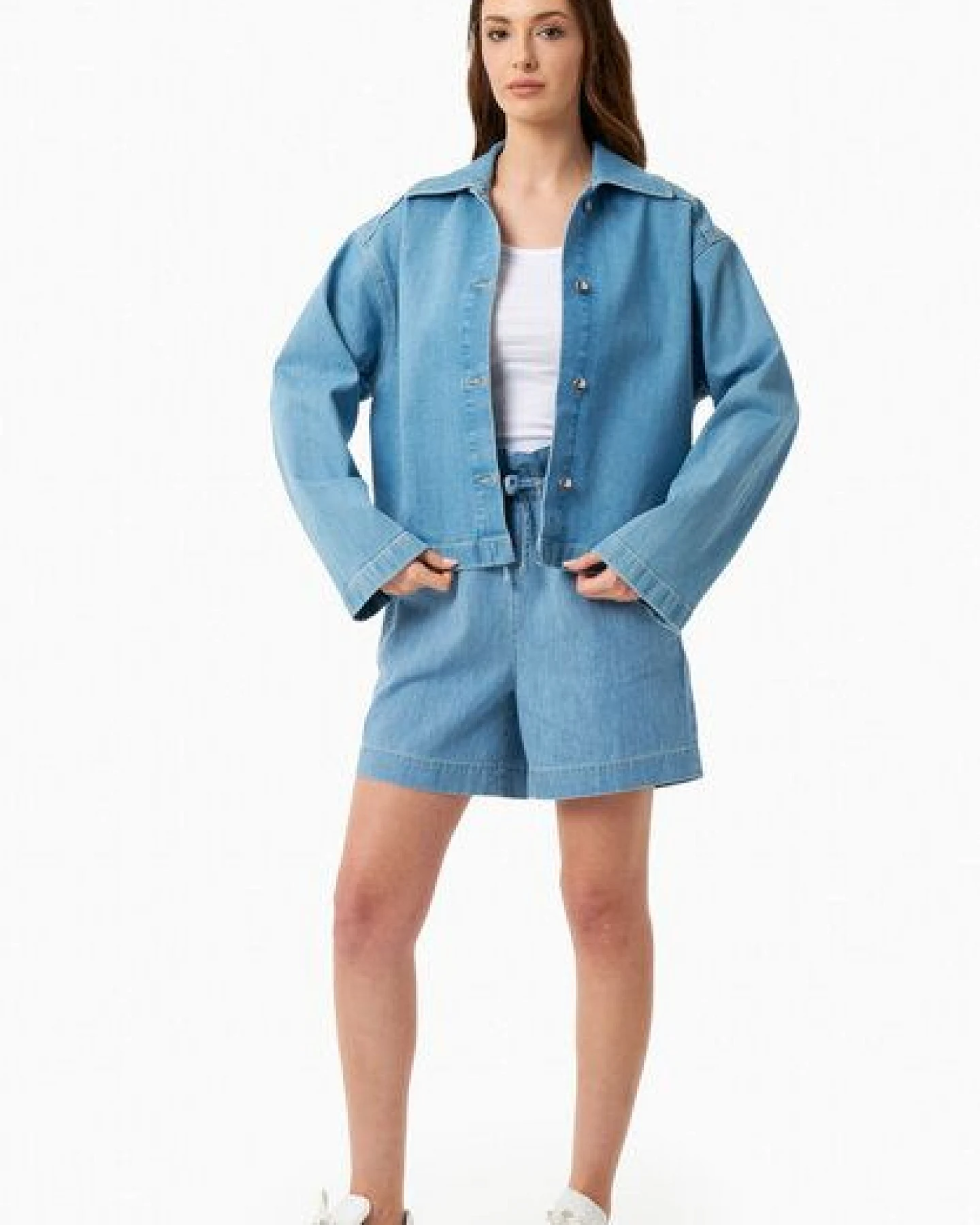 ORGANICATION Jeans mit Geradem Schnitt aus Bio-Baumwolle – Ansicht 2