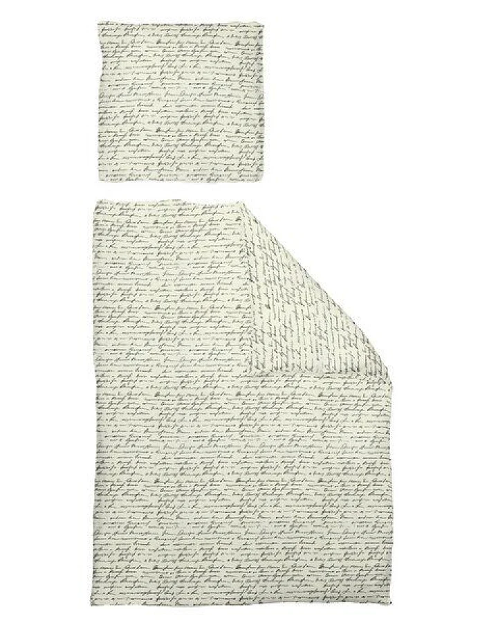 Nature by Adam Bettwäsche 2tlg aus Leinen und Bio-Baumwolle - Made in Germany - Scribble