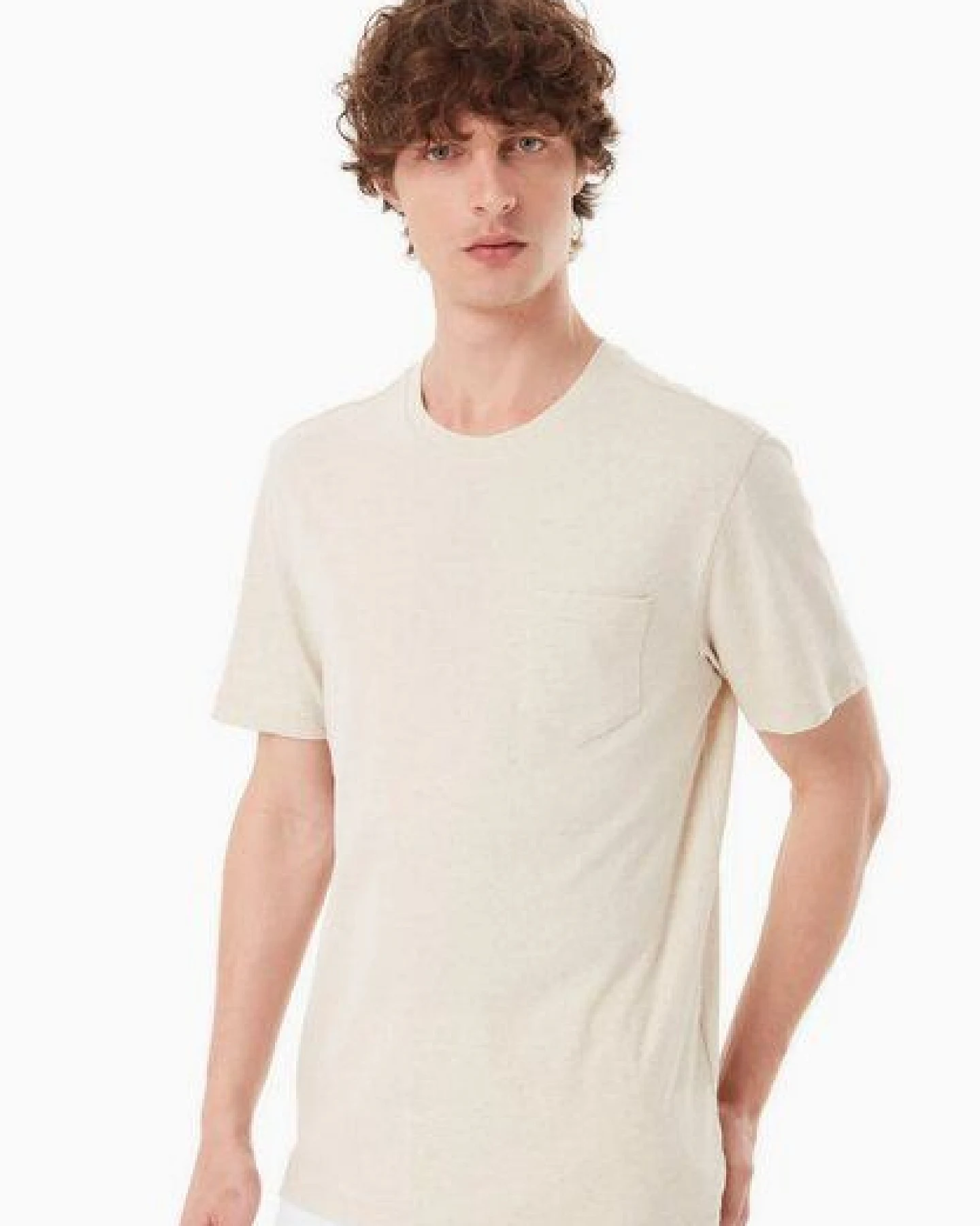 ORGANICATION T-Shirt aus Bio-Baumwolle und Leinen – Ansicht 3
