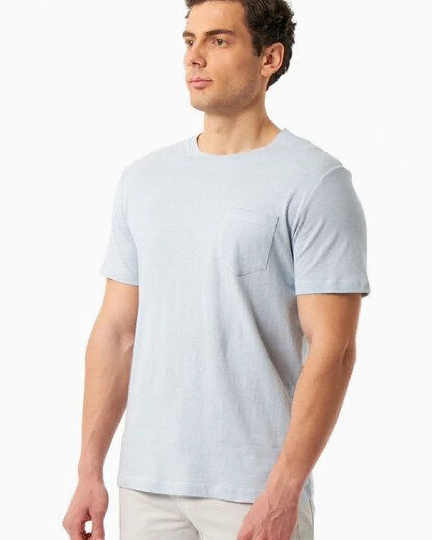 ORGANICATION T-Shirt aus Bio-Baumwolle und Leinen – Ansicht 3