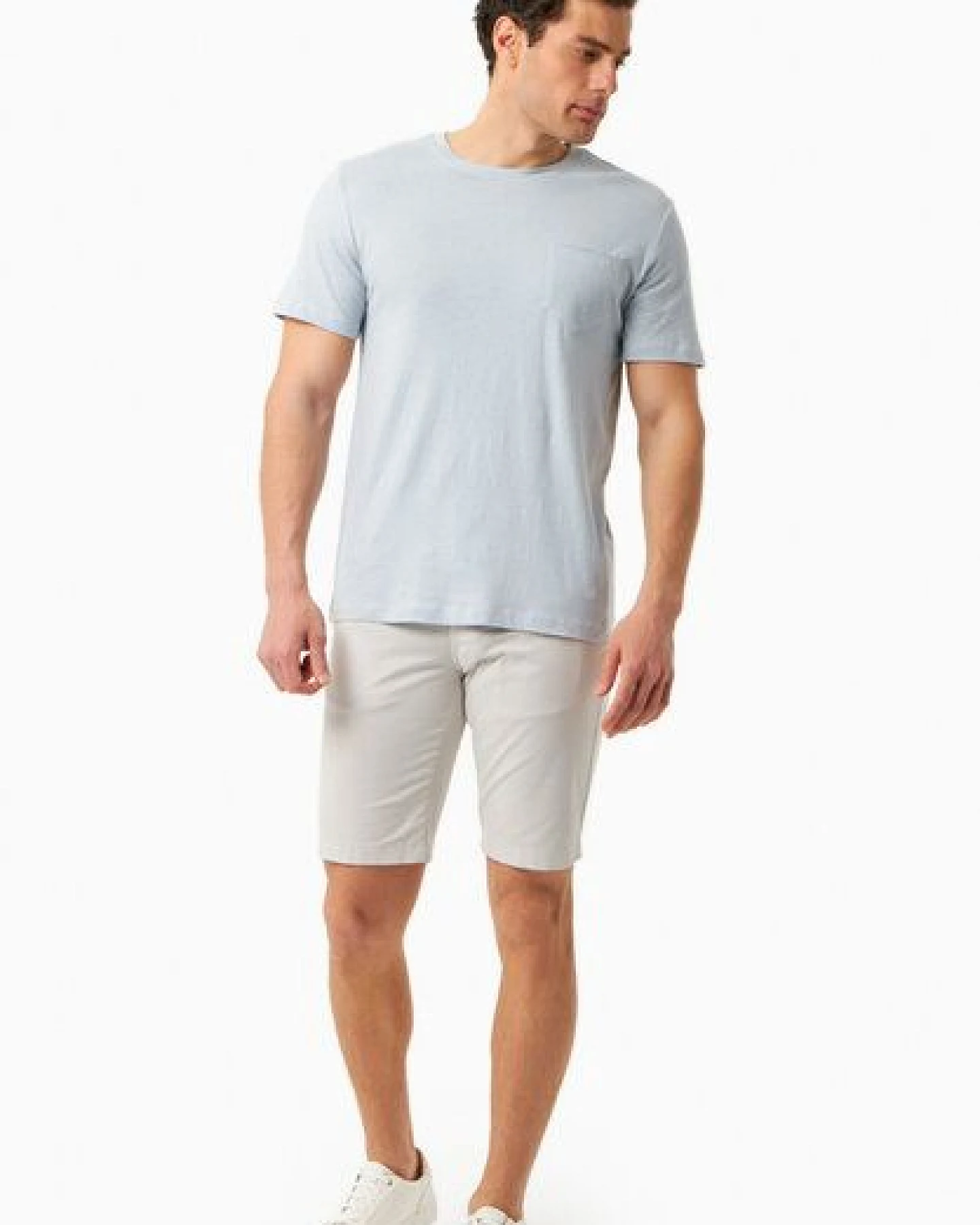 ORGANICATION T-Shirt aus Bio-Baumwolle und Leinen – Ansicht 2