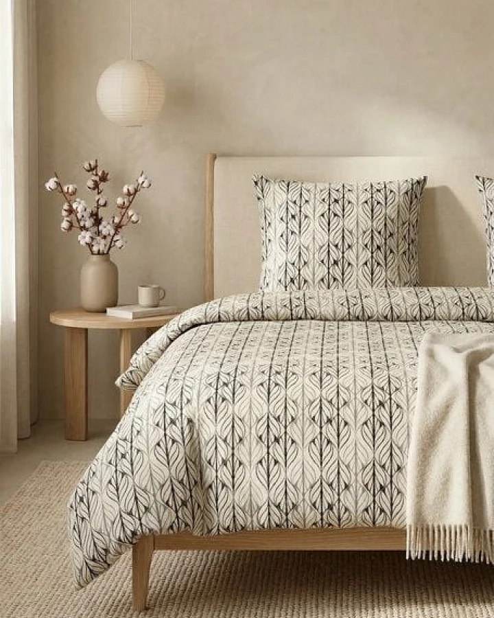 Nature by Adam Bettwäsche 2tlg aus Leinen und Bio-Baumwolle - Made in Germany - Wave