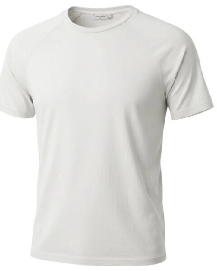 körber mode T-Shirt aus Hanf, Raglanärmel, europäischer Ursprung, mit weicher Biobaumwolle naturfarben