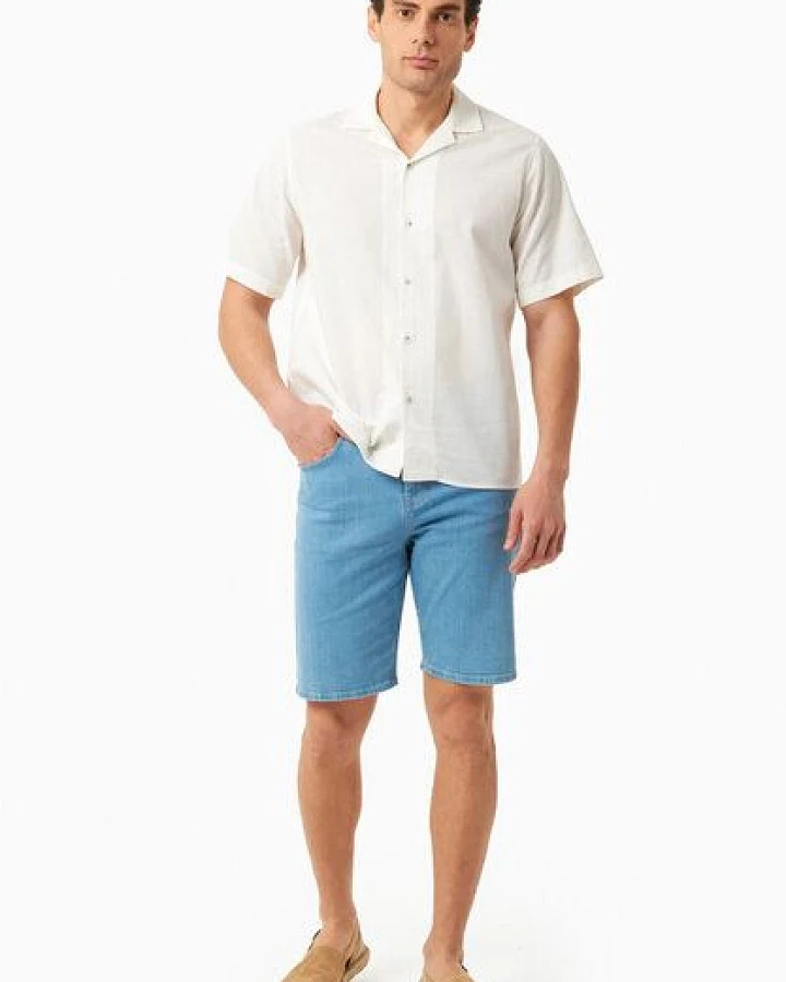 ORGANICATION Jeans-Shorts aus Bio-Baumwolle