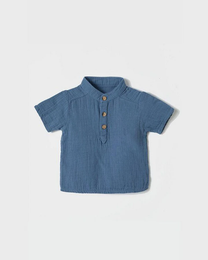 OrganicEra Bio-Musselin-Shirt