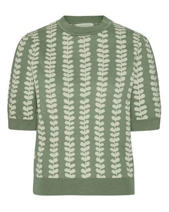 GROBUND Das Strick-T-Shirt Alva - GOTS zertifiziert