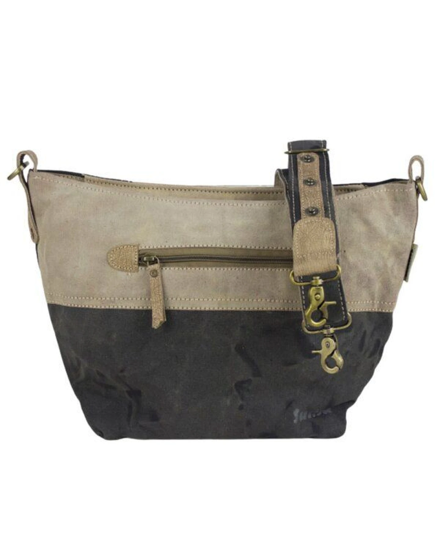 Sunsa Damen Umhängetasche Canvas Schultertasche Vintage Crossbody Tasche – Ansicht 3