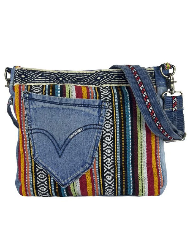 Sunsa Canvas Tasche Umhängetasche Schultertaschen Jeanstasche Crossbody