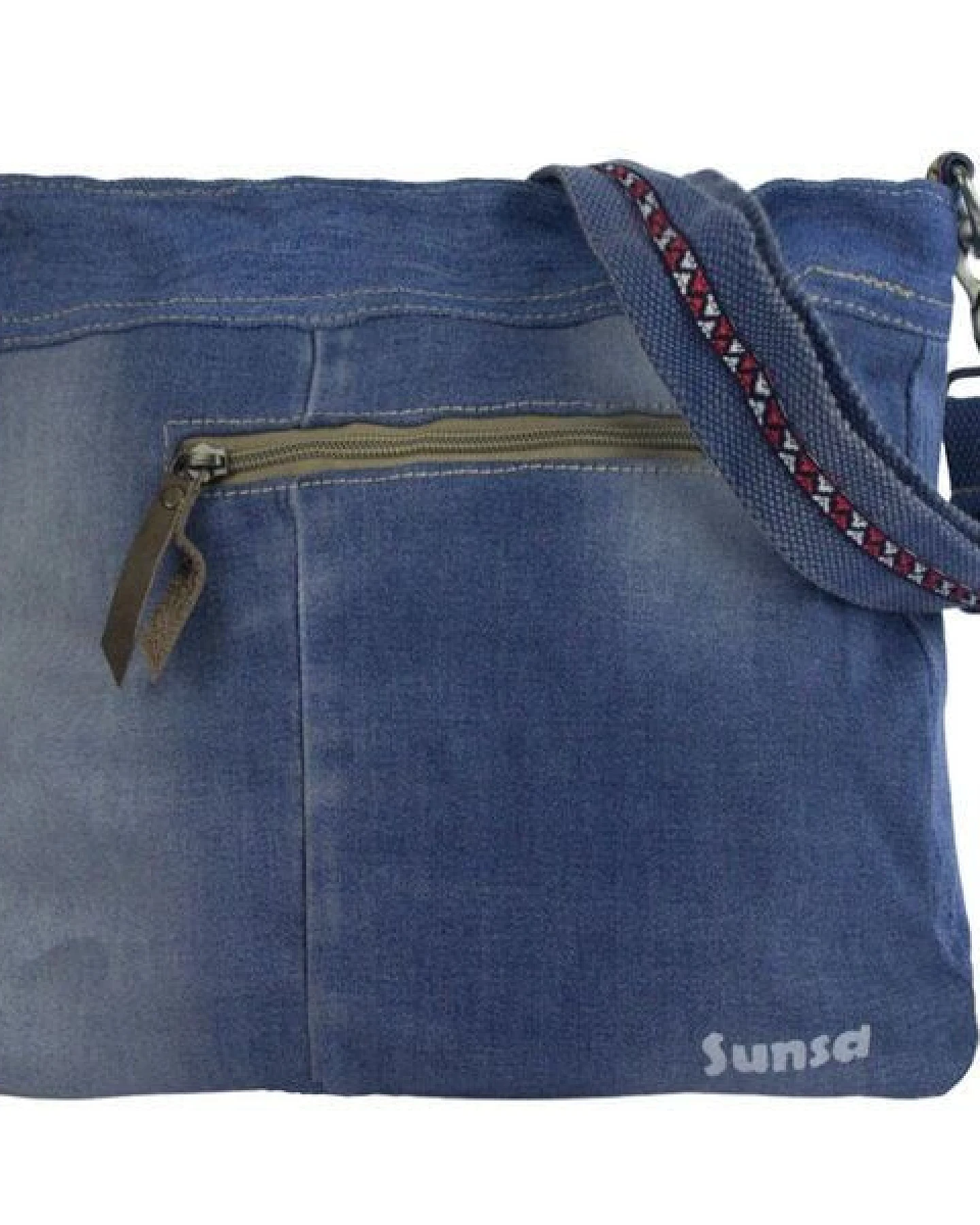Sunsa Canvas Tasche Umhängetasche Schultertaschen Jeanstasche Crossbody – Ansicht 3