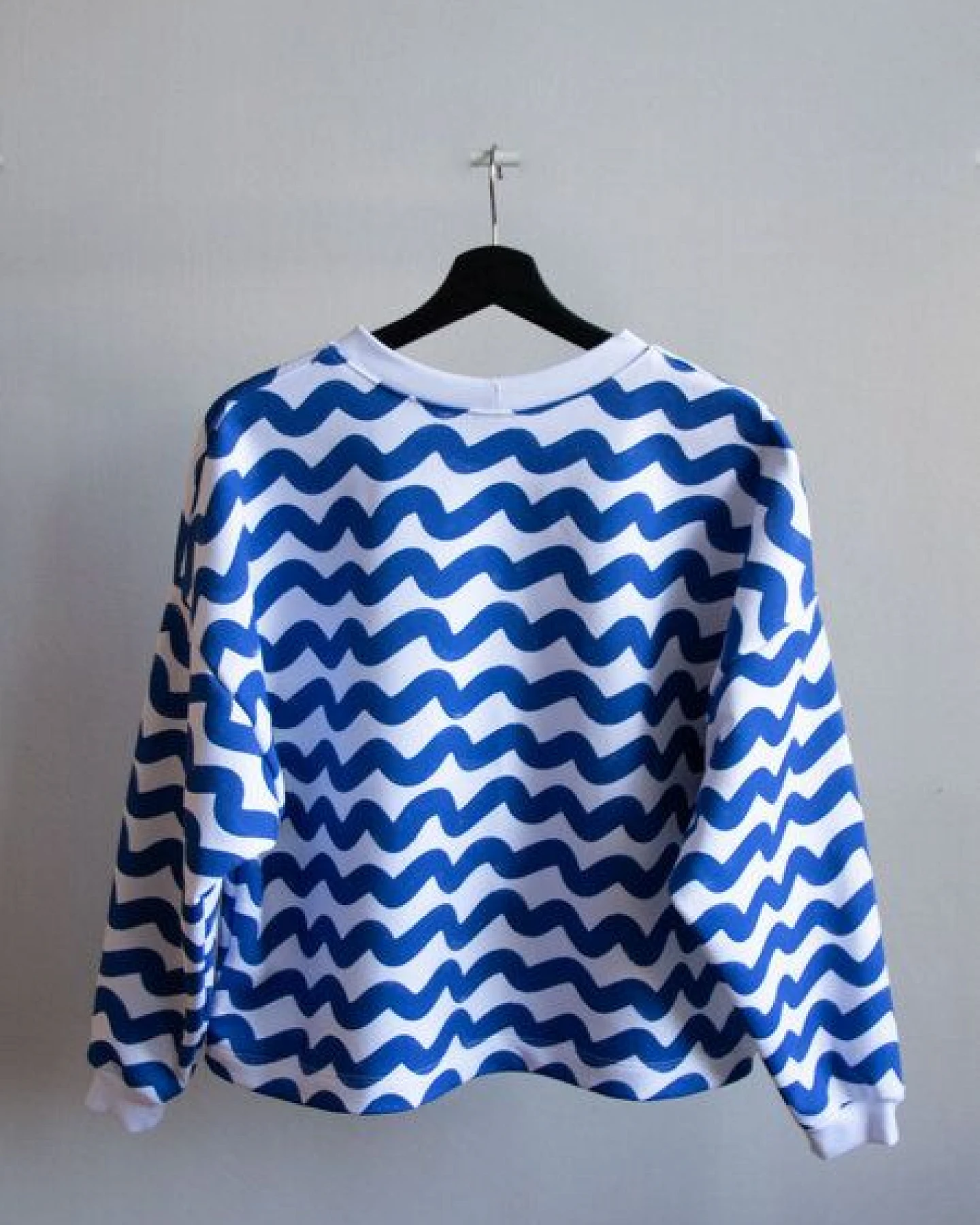 Ecostories Oversized Sweatshirt Welle – Ansicht 3