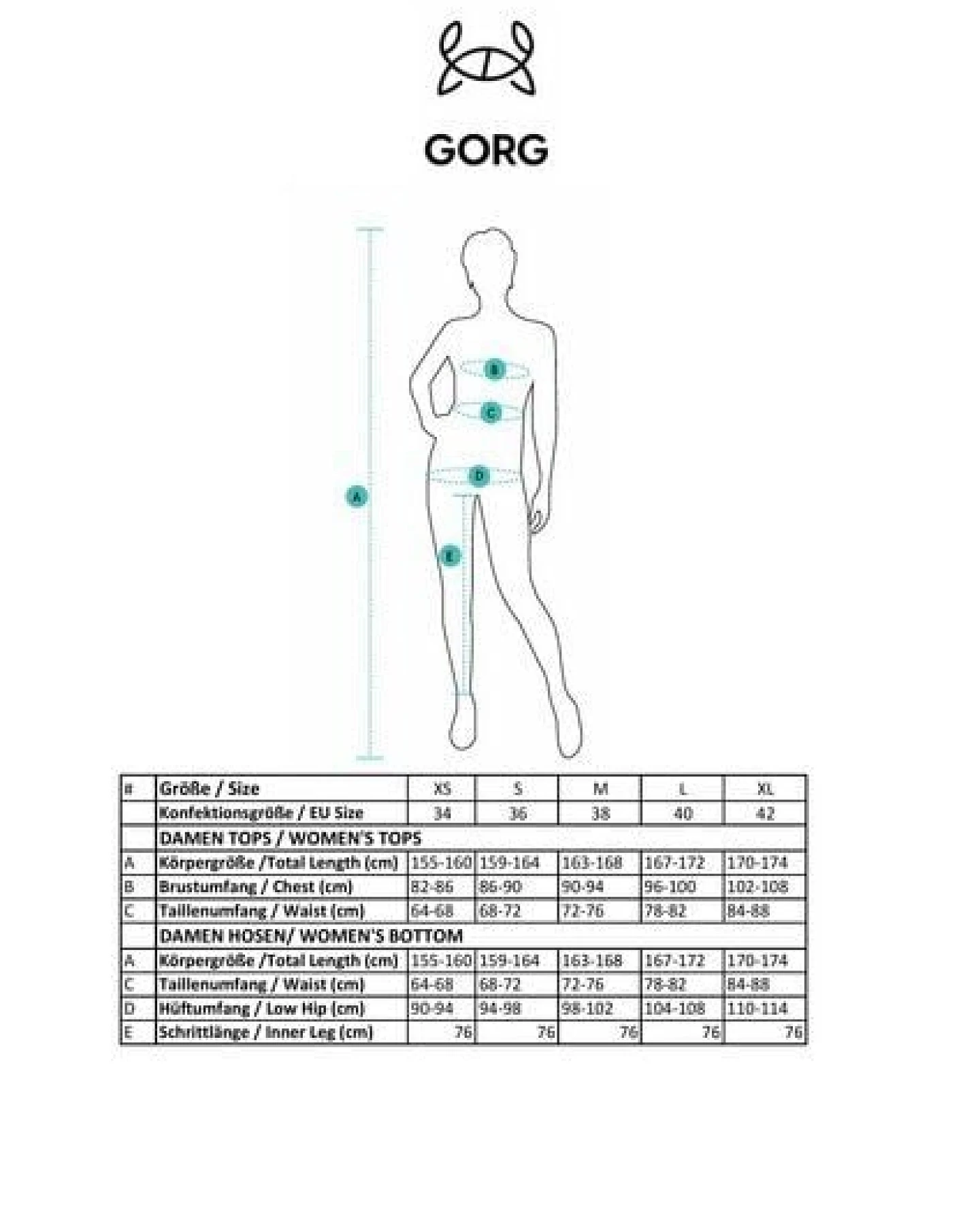 GORG Geripptes Damen-Langarmkleid aus Bio-Baumwolle & TENCEL Modal – Ansicht 2