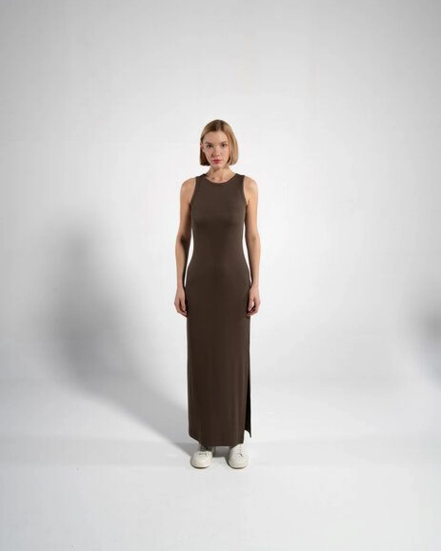 GORG Ärmelloses Maxikleid aus TENCEL Modal – Ansicht 3