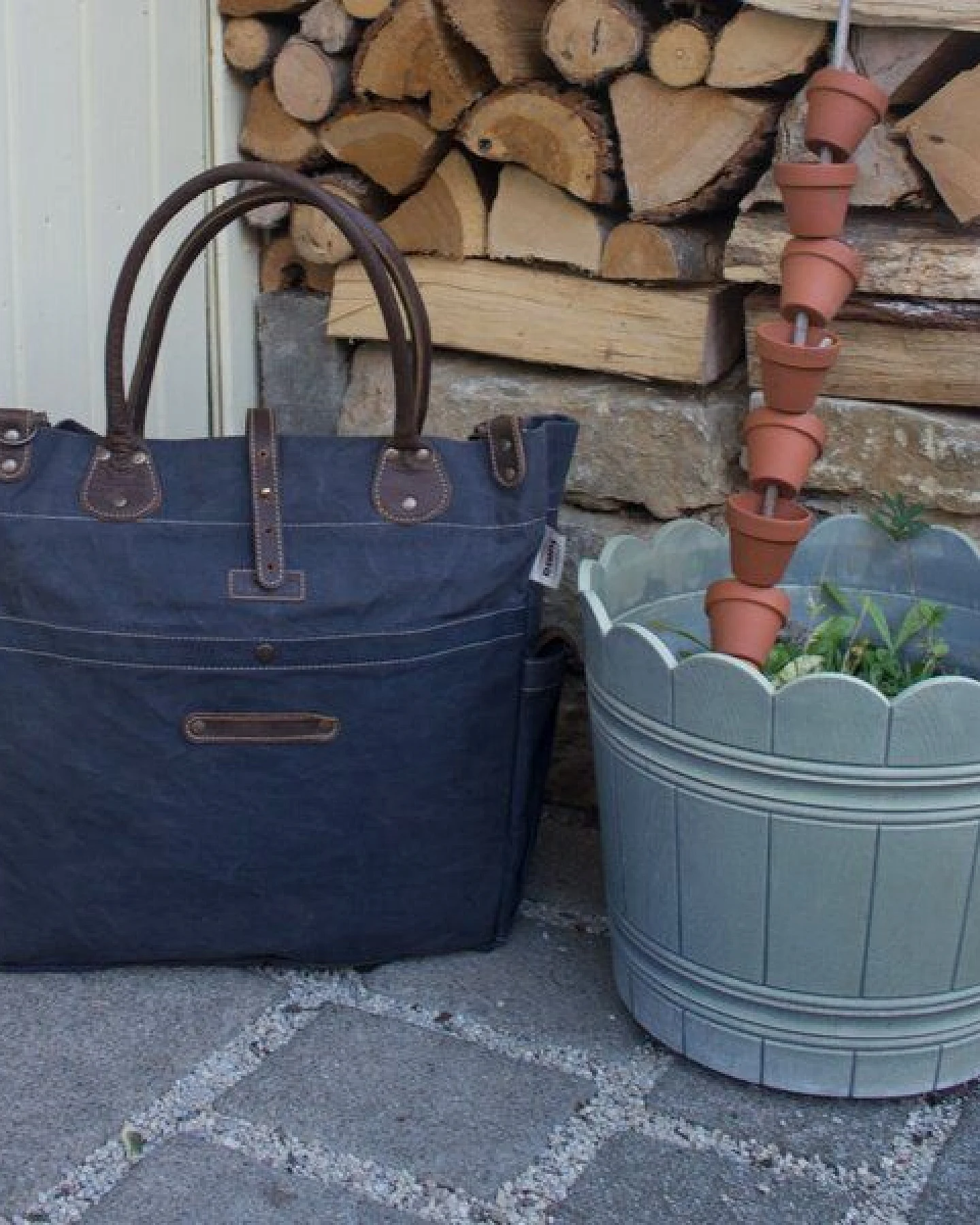 Sunsa Shopper Große Schultertasche Handtasche mit Leder Henkel – Ansicht 3