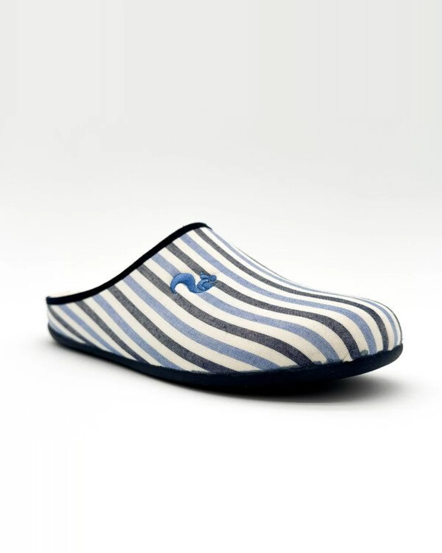 Veganer "thies 1856 ® Eco Pyjama Slipper" aus rec. Baumwolle – Ansicht 2
