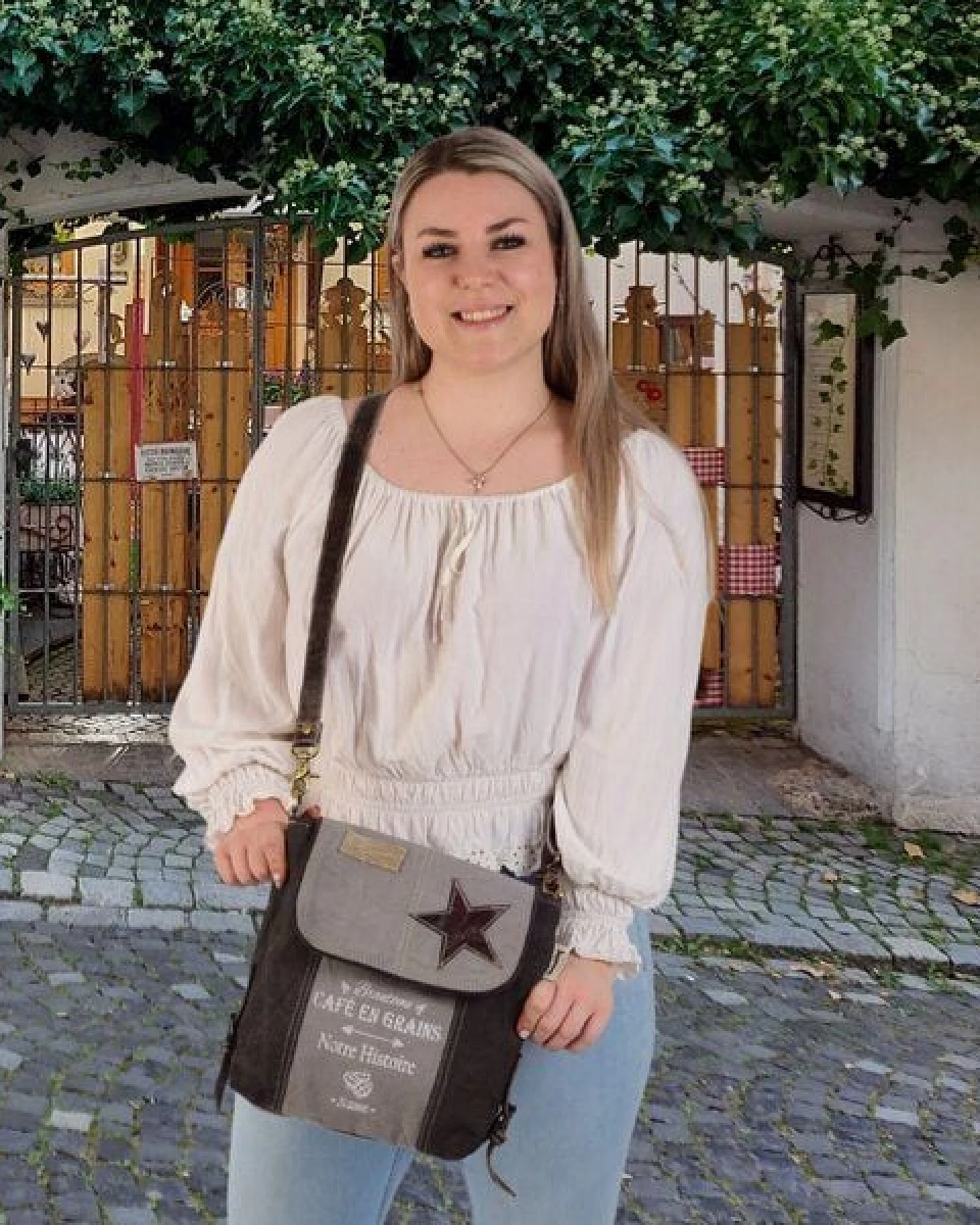 Sunsa Vintage Umhängetasche Damen Tasche Canvas Schultertasche Messenger Bag – Ansicht 4