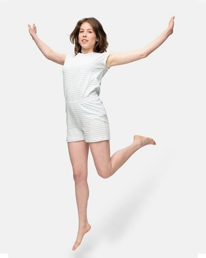 greenjama Short mit Leinen-Anteil, GOTS-zertifiziert
