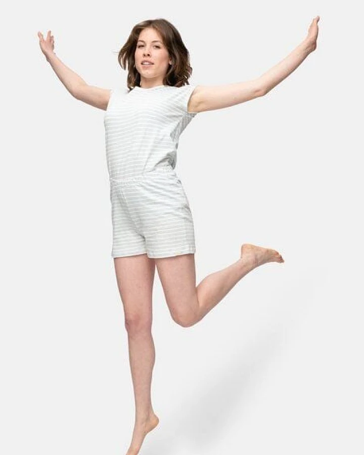 greenjama Short mit Leinen-Anteil, GOTS-zertifiziert