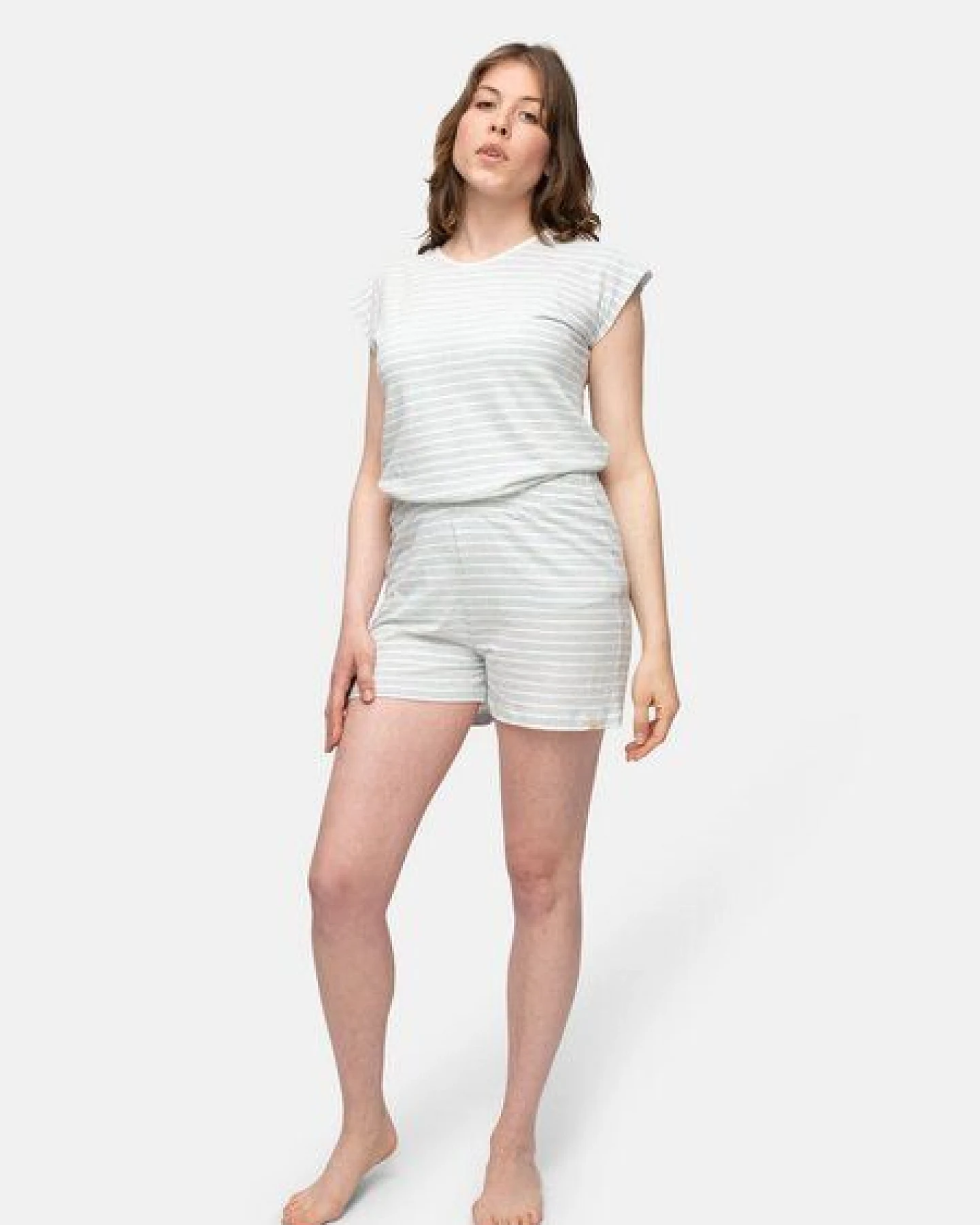 greenjama Short mit Leinen-Anteil, GOTS-zertifiziert – Ansicht 2