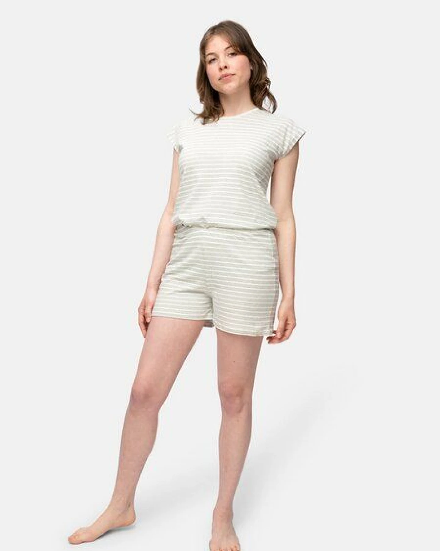 greenjama Short mit Leinen-Anteil, GOTS-zertifiziert – Ansicht 2