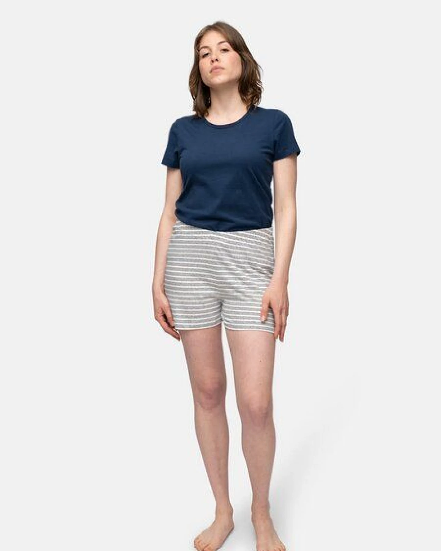 greenjama Short mit Leinen-Anteil, GOTS-zertifiziert – Ansicht 2